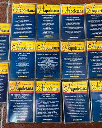 Lotto 14 musicassette " La canzone napoletana "