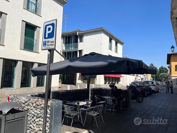 Ombrelloni da bar 3x3 antracite