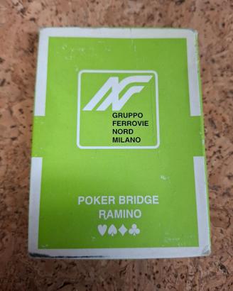 Mazzo di carte "Ferrovie Nord Milano"