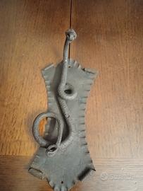 Porta orologio ferro battuto