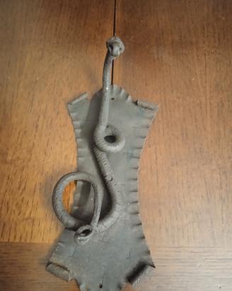 Porta orologio ferro battuto