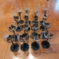 16 calici vino/spumante vintage