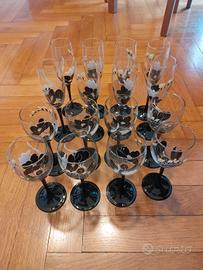 16 calici vino/spumante vintage