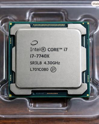 Processore Intel i7‑7740X 4.5GHz – CPU X‑Series