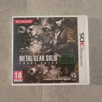 Nintendo 3ds metal gear solid ita