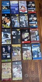 Lotto 18 vhs da collezione allegate all'unita'