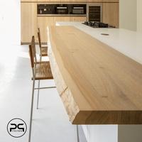 mensola in legno massello 