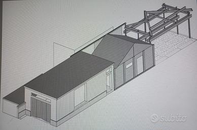 Terreno edificabile annesso a box