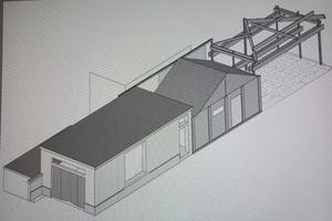 Terreno edificabile annesso a box