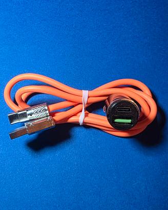 Set Caricatore da Viaggio Rapido + Cavo USB-C