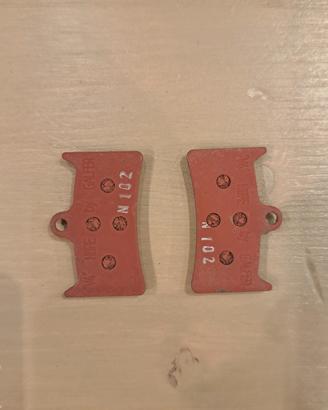 Pastiglie organiche mtb Galfer (rosse)