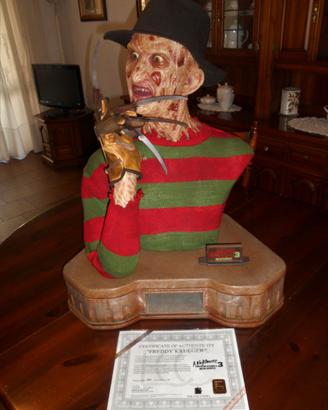 Freddy krueger bust 1/1 ecc nightmare elite
