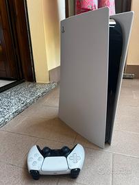 PS5 digital edition pari al nuovo+FIFA24+NBA24+GTA