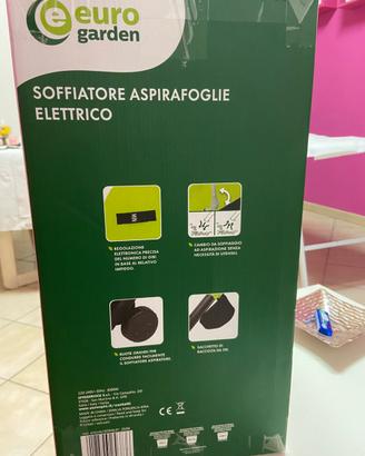 Soffiatore e aspiratore  elett 3000w
