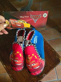 Pantofole nuove Cars Saetta McQueen Disney