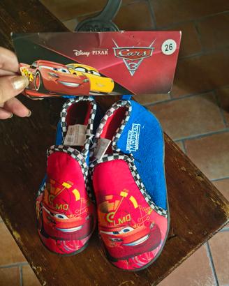 Pantofole nuove Cars Saetta McQueen Disney