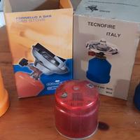 Fornellini a Gas da Campeggio – TECNOFIRE & EUROCA