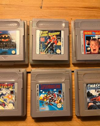 Nintendo Game Boy giochi vari originali