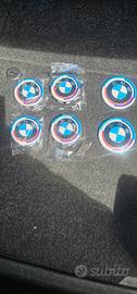emblema fronte retro e coprimozzi BMW