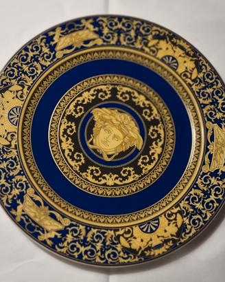 piatto da collezione Gianni Versace , Medusa Bleu 