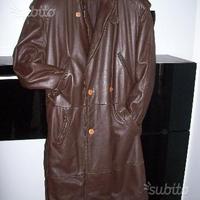 Cappotto vera pelle doppiopetto di Carieri Palermo