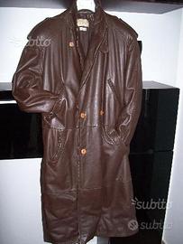 Cappotto vera pelle doppiopetto di Carieri Palermo