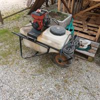 carriola per diserbo 