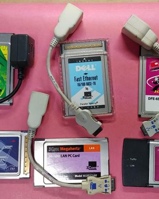 Schede PCMCIA Vintage
