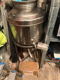 Contenitore per Olio acciaio