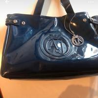 Borsa Armani Jeans di colore blu
