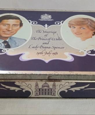 Scatola Cadbury's Matrimonio Carlo e Diana