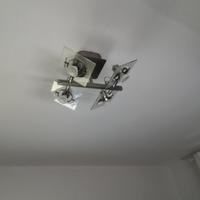 lampadario a  4 faretti