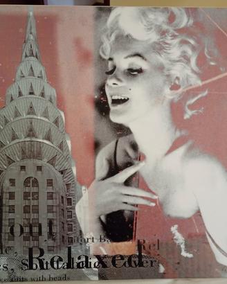 Quadro con Marilyn Monroe
Attrice statunitense