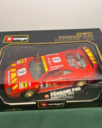 Ferrari F40 Evoluzione (1992) 1:18 Bburago – Condi