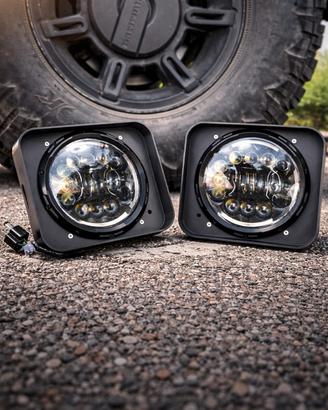 kit fanale hummer h2 led adattatore