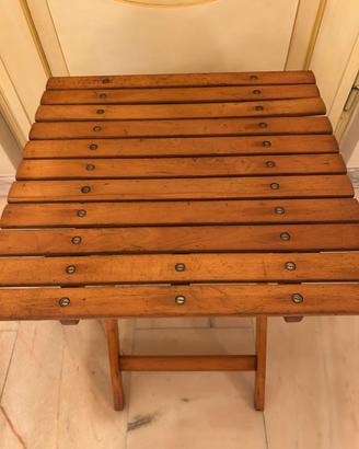 Tavolino legno vintage Fratelli Reguitti anni 60