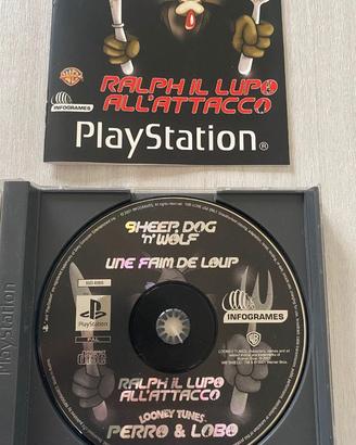 Ralph il lupo all'attacco - gioco ps 1 COMPLETO