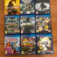 Lotto giochi ps2 ps3 ps4 Psp Wii U nintendo 3ds
