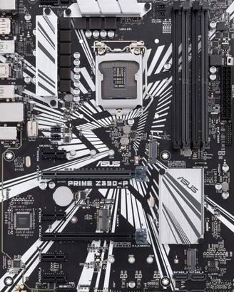 ASUS PRIME Z390-P Scheda madre Intel Z390, ATX,