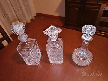 Set bottiglie per liquori