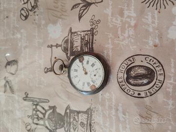 orologio da taschino in argento fine 800'