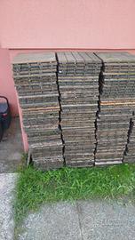 Mattonelle in legno per giardino 