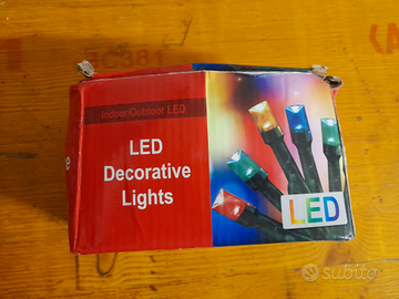 Lampadine led colorate