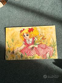 Candy Candy cartolina gialla Fabbri