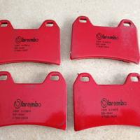 Set 4 pastiglie moto , brembo rosse 07BB19SA nuove