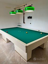 Tavolo da biliardo italiana riscaldabbile guzzetti