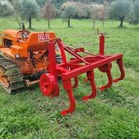 Estirpatore 7 Ancore 170 cm con Ruote Livellatrici