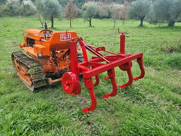 Estirpatore 7 Ancore 170 cm con Ruote Livellatrici