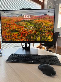 Msi Modern AM242P 23,8’’ + Tastiera e Mouse HP
