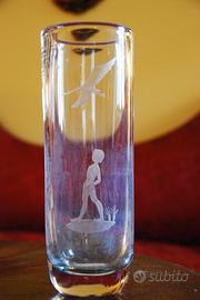 VASO IN CRISTALLO SVEDESE ORREFORS BAMBINO OCA